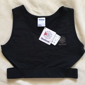 NWT Reebok Cutout Sports Bra